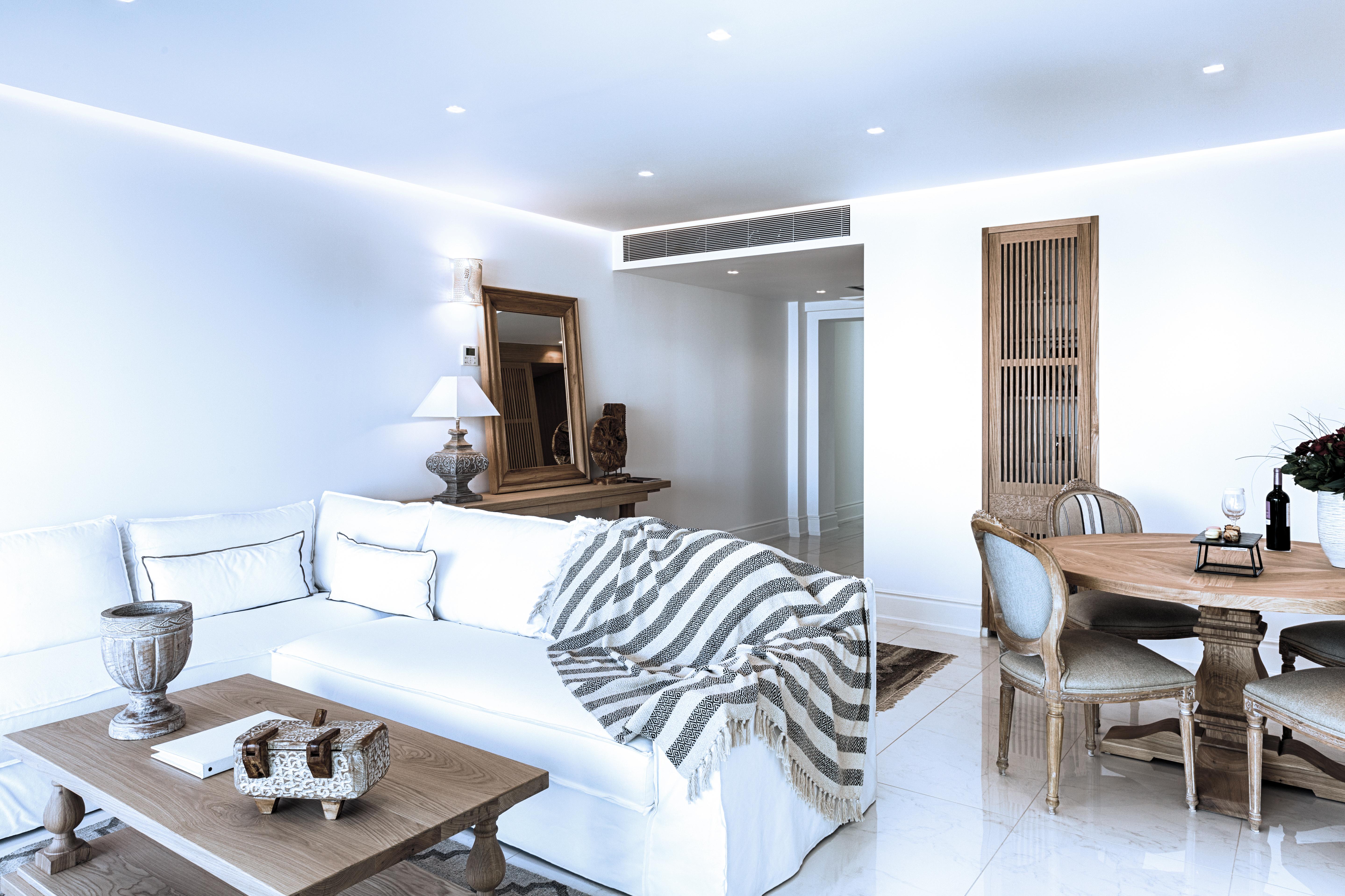Abaton Island Resort & Spa Limenas Chersonisou Exterior foto A living room
